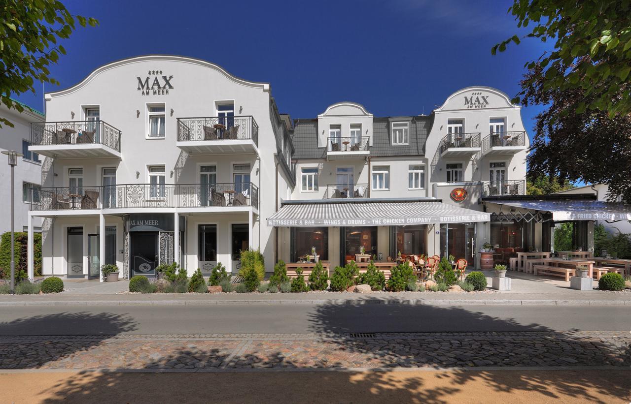 Hotel Max Am Meer Kuehlungsborn Exterior photo